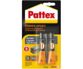 ADESIVIO PATTEX POWER EPOXY ACCIAIO LIQUIDO GR.15+15