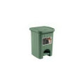 PATTUMIERA BAGNO ELEGANCE LT.6 GREEN STEFANPLAST