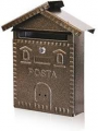 CASSETTA LETTERA A CASETTA ANTRACITE 28X9X35H