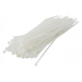 FASCETTE  NYLON 140X4,5 BIANCHE CF. PZ 100
