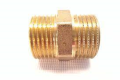 DOPPIAVITE NIPLES OTTONE  3/8"