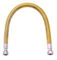 TUBO PER GAS INOX  UNIROLL  ATT.1/2" MF  EN 15266  CM.200