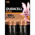 BATTERIE DURACELL STILO PLUS AA  4 PZ.