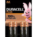 BATTERIE DURACELL STILO PLUS AA conf.4 pz