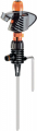 IRRIGATORE CLABER ROTANTE  8707 IMPACT SPIKE CON SUPPORTO